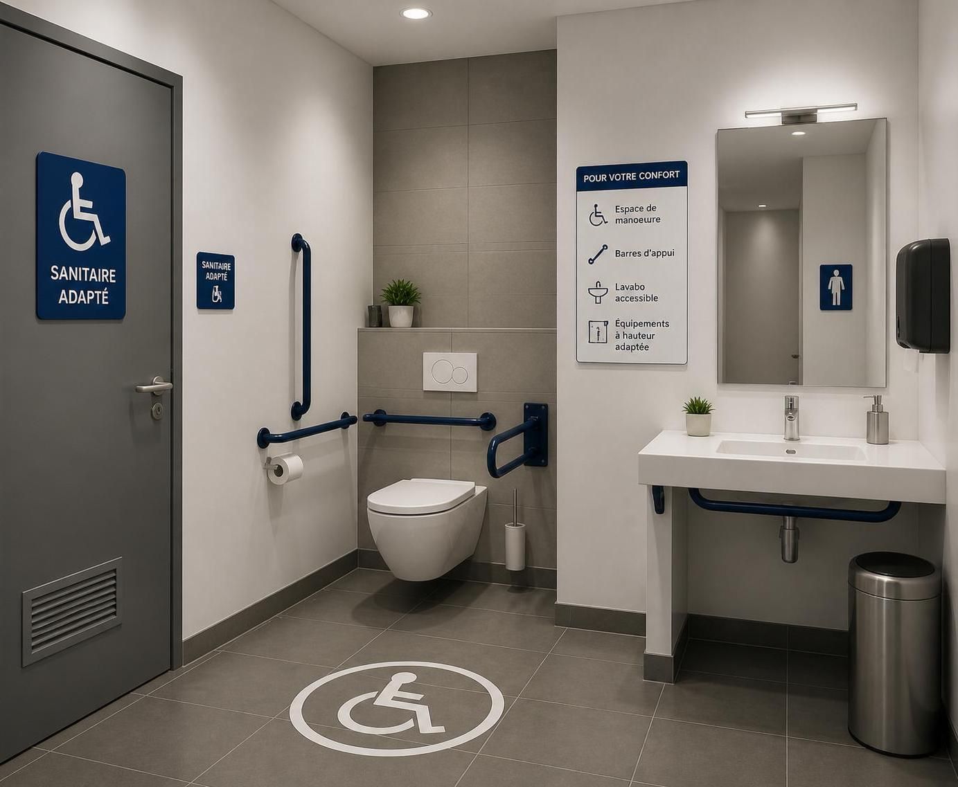 découvrez les obligations des employeurs selon le code du travail concernant les sanitaires accessibles aux personnes à mobilité réduite (pmr) pour garantir conformité et accessibilité.