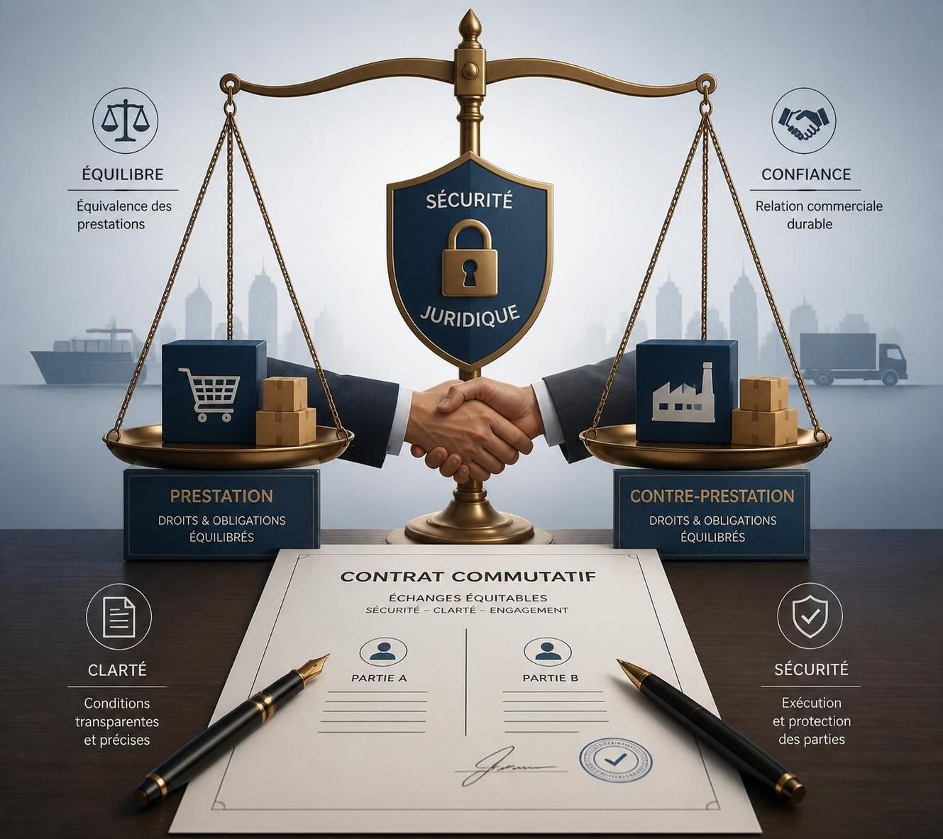 découvrez la définition du contrat commutatif et apprenez comment il peut sécuriser vos transactions commerciales en garantissant un équilibre clair entre les obligations des parties.