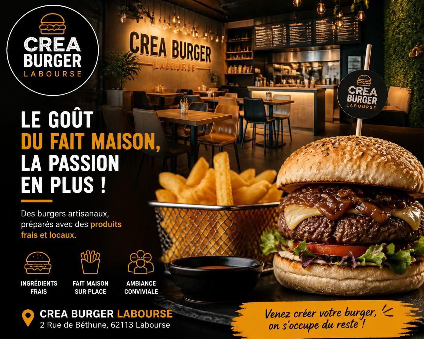 découvrez comment crea burger révolutionne le secteur de la restauration avec un concept innovant. apprenez à créer votre propre succès grâce à des idées uniques et un modèle d'affaires prometteur.
