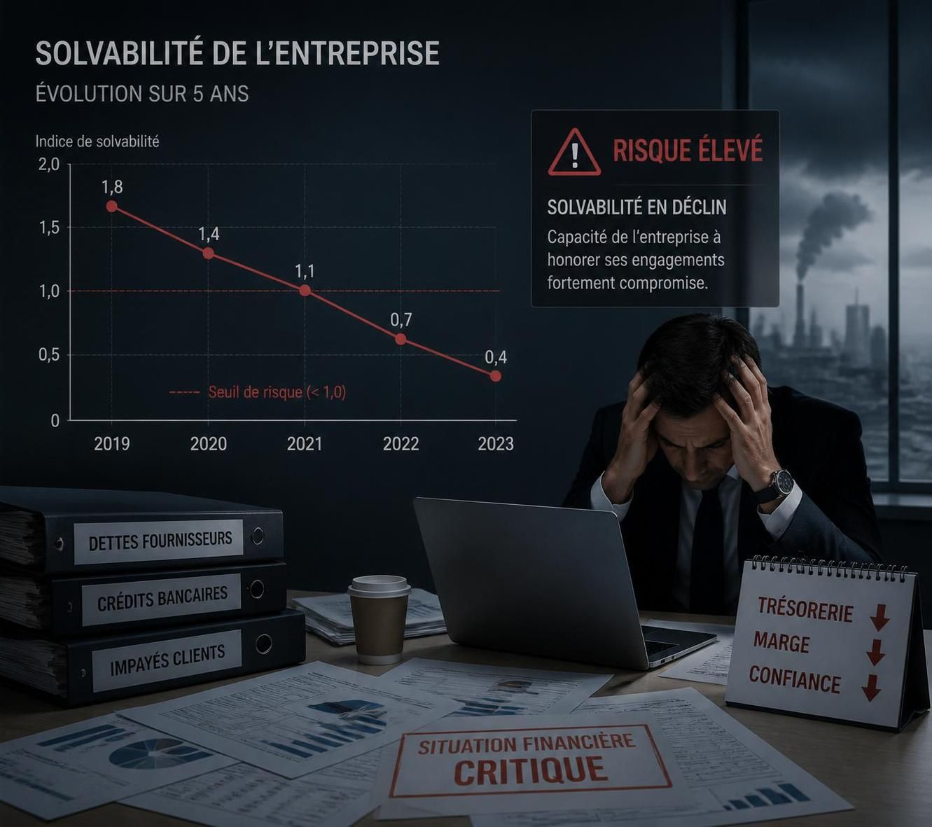 découvrez les impacts de la solvabilité insuffisante sur les entreprises en difficulté et les mesures à prendre pour surmonter ces défis financiers.