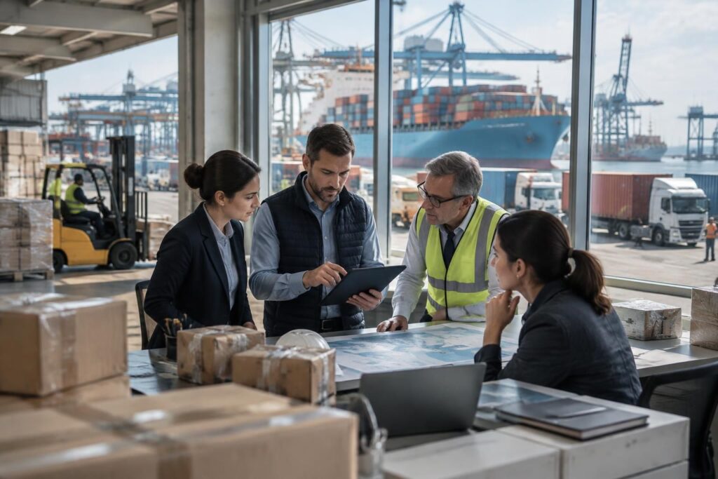découvrez le rôle du transitaire et ses principales fonctions dans la chaîne logistique : organisation du transport, formalités douanières et suivi des marchandises.
