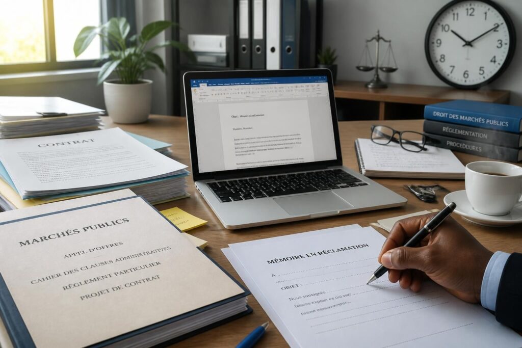 découvrez un modèle de mémoire en réclamation adapté aux marchés publics, accompagné de conseils pratiques pour bien formuler vos demandes et optimiser vos chances de succès.