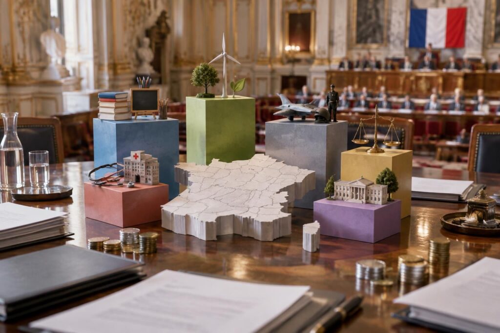 découvrez la répartition du budget 2026 de la france et les montants prévus pour chaque ministère.