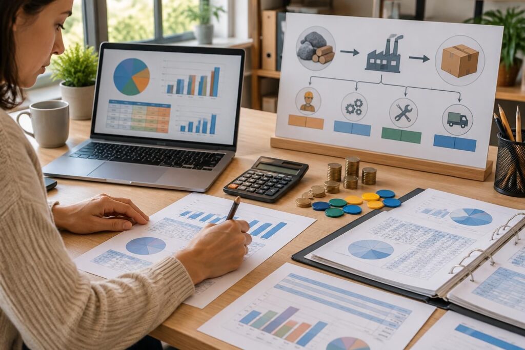 maîtrisez le calcul des coûts complets grâce à des méthodes expliquées et des exercices corrigés avec exemples concrets pour vous entraîner.