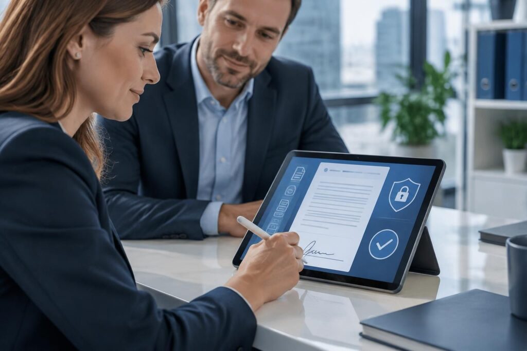 découvrez yousign, la solution de signature électronique : fonctionnement, étapes de signature et avantages pour signer vos documents en ligne.
